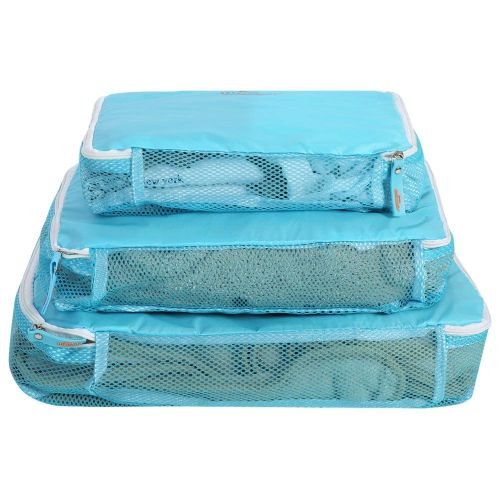 Set of 3 blue packing cubes