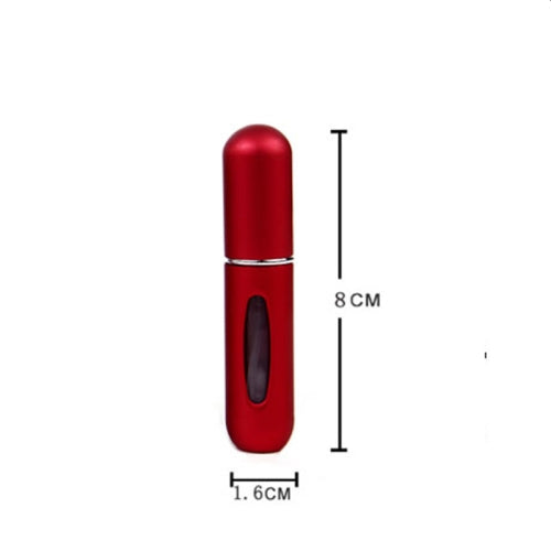 Portable lipstick size perfume atomiser