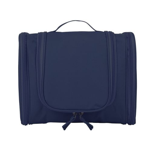 Hanging Travel Cosmetic Makeup Bag in Navy Blue