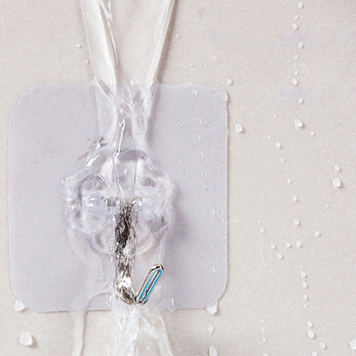 Clear Adhesive Wall Hooks Water Proof