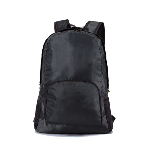 Foldable Backpack in Black
