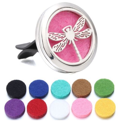 Dragonfly essential oil diffuser locket for your car