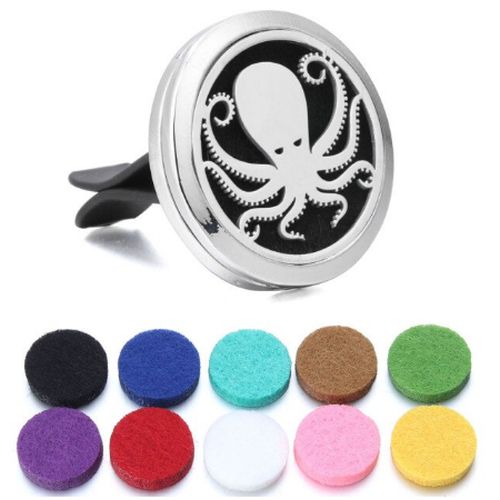 Octopus essential oil diffuser locket for your car