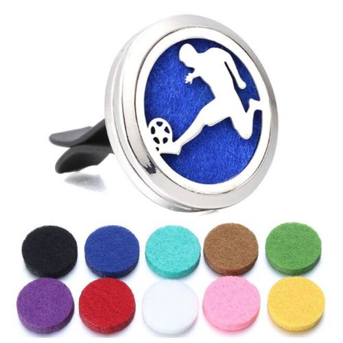 Car Essential Oil Diffuser Locket - I Love 2 Travel