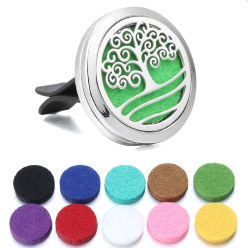 Tree of life essential oil diffuser locket for your car