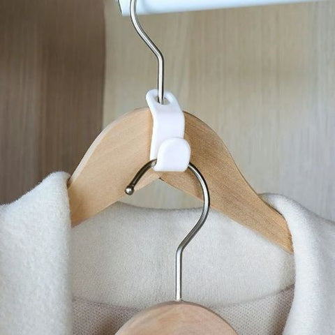 Clothes Hanger Connector Hooks x 10 Pieces - I Love 2 Travel