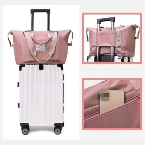 Luggage Fold Up Carry On Bag Foldable Duffel Bag For Travel