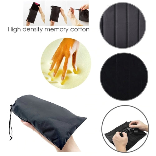 Foot hammock footrest made from high density memory cotton