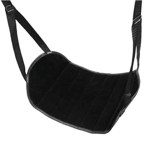 Foot hammock footrest with velvet padding