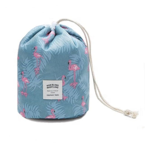Barrel Cosmetic Makeup Travel Bag Barrel Cosmetic Makeup Travel Bag
