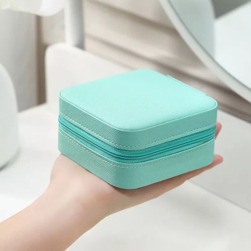Mini Travel Jewellery Box - I Love 2 Travel