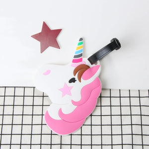 Unicorn Luggage Tag