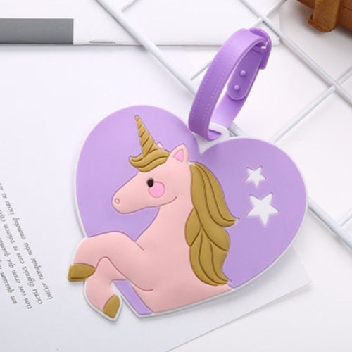 Unicorn Luggage Tag