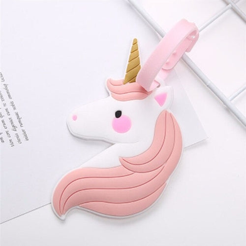 Unicorn Luggage Tag