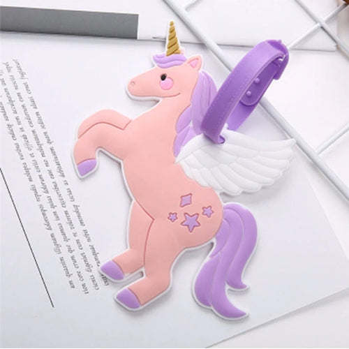 Unicorn Luggage Tag