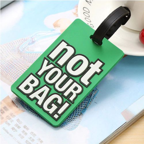 Luggage Tag Suitcase Identifier for Travel -  NOT YOUR BAG! - I Love 2 Travel