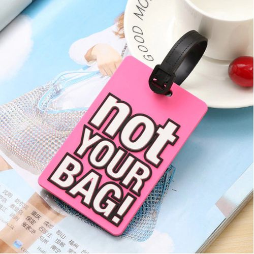 Luggage Tag Suitcase Identifier for Travel -  NOT YOUR BAG! - I Love 2 Travel