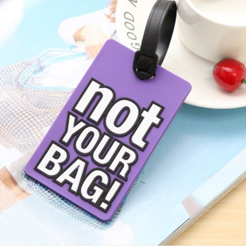 Luggage Tag Suitcase Identifier for Travel -  NOT YOUR BAG! - I Love 2 Travel