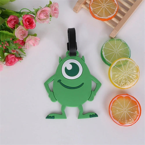 Luggage Tags for Travel - Green Monster