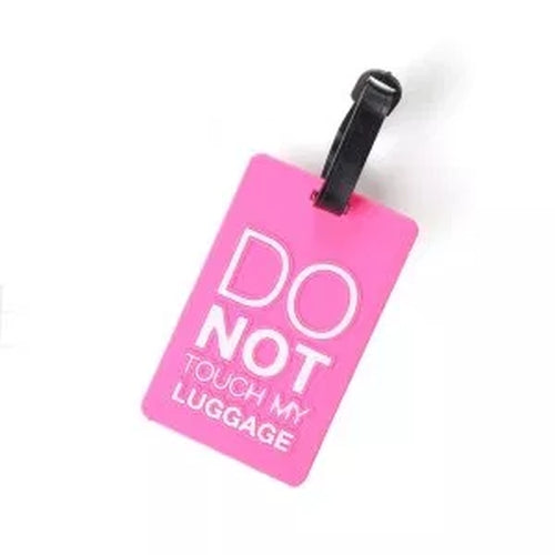 DO NOT TOUCH Luggage Tag