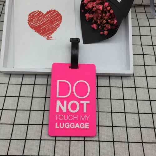 DO NOT TOUCH Luggage Tag