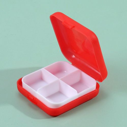 Pill Organiser in Red - I Love 2 Travelill