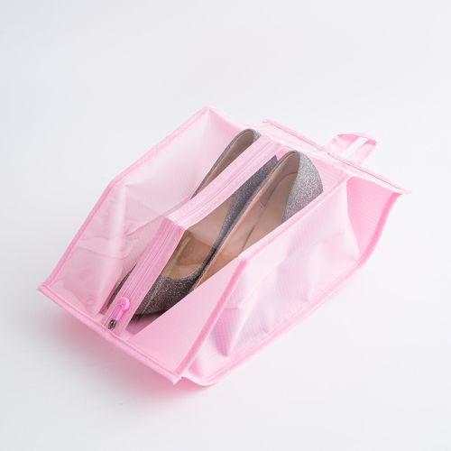 Shoe Pouch in light pink