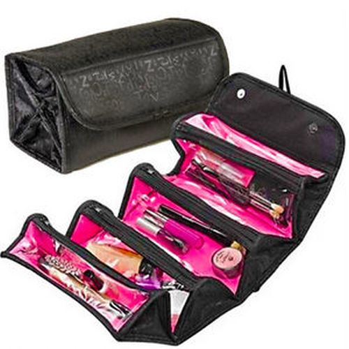 Cosmetic Jewellery Toiletry Roll-up hanging bag for travel
