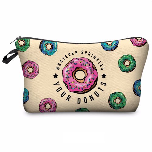 Donut Cosmetic Organiser Bag - I Love 2 Travel