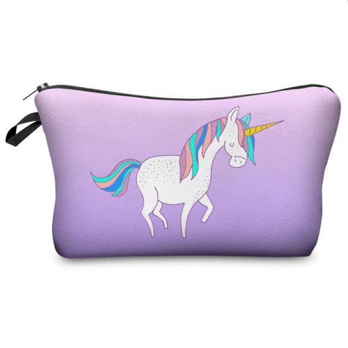 Unicorn Cosmetic Organiser Bag - I Love 2 Travel