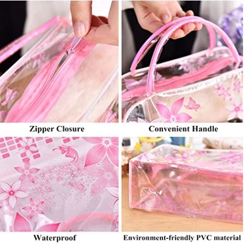 Floral Cosmetic Toiletry Bag - I Love 2 Travel