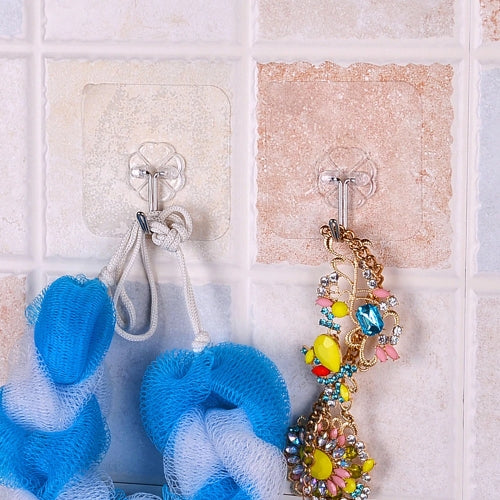 Clear Adhesive Wall Hooks Hanging Ideas