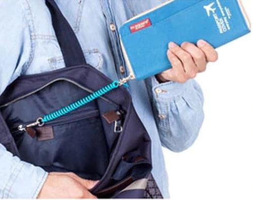 Anti-Lost Strap Attached to Handbag For Extra Security