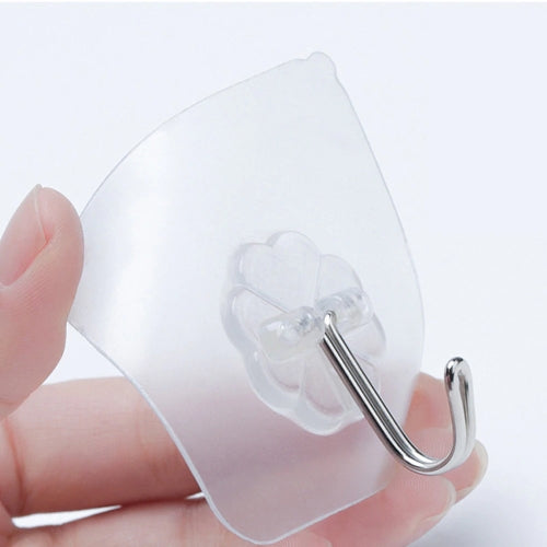 Clear Adhesive Wall Hooks