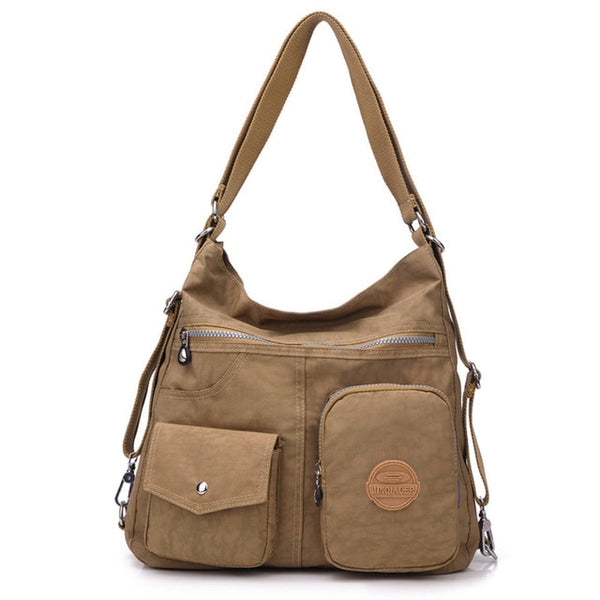 Travel Handbag in Beige