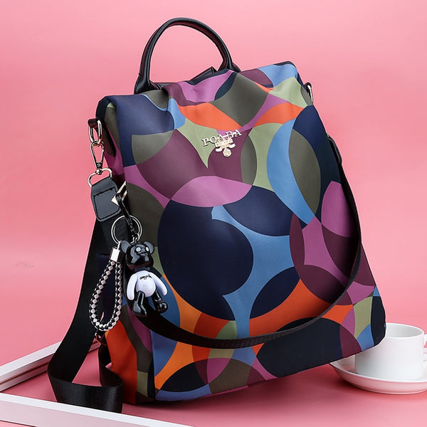 Anti-theft Backpack - I Love 2 Travel
