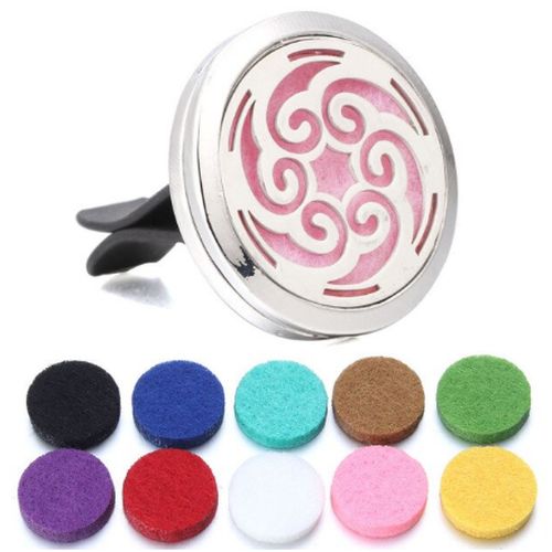 Waves design essential oil diffuser locket for your car